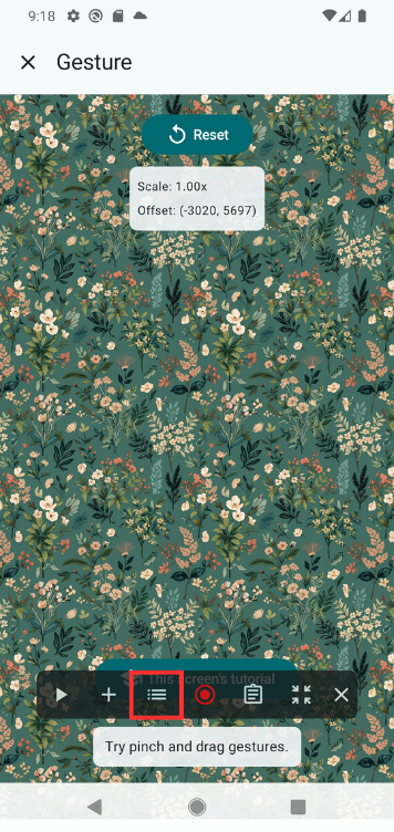 Image in a image block