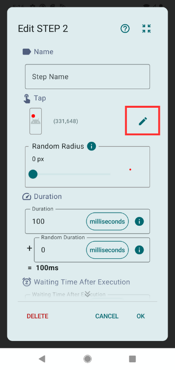 Image in a image block