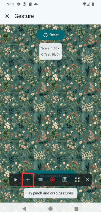 Image in a image block