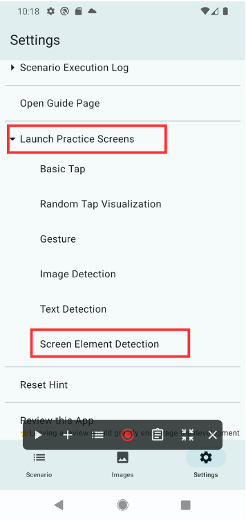 Image in a image block