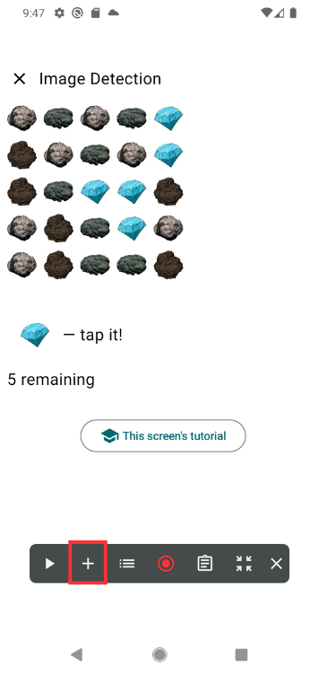 Image in a image block