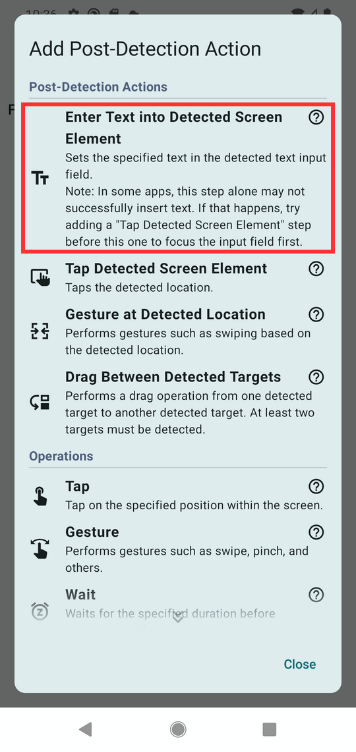 Image in a image block