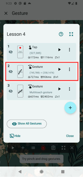 Image in a image block