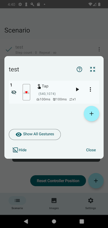Image in a image block