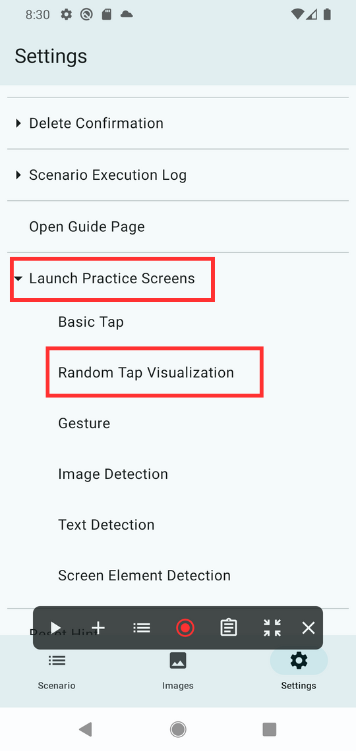 Image in a image block